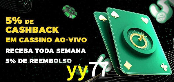 Promoções do cassino ao Vivo yy77